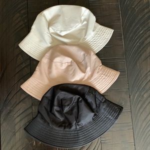 Set of Three Bucket Hats